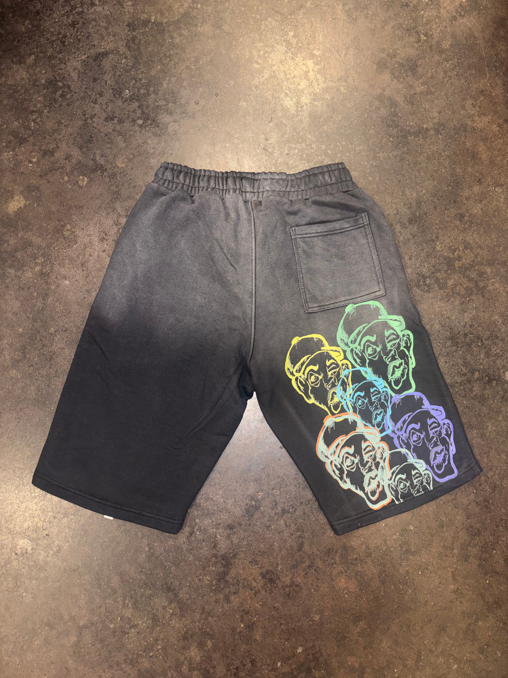 Trill Faces Shorts
