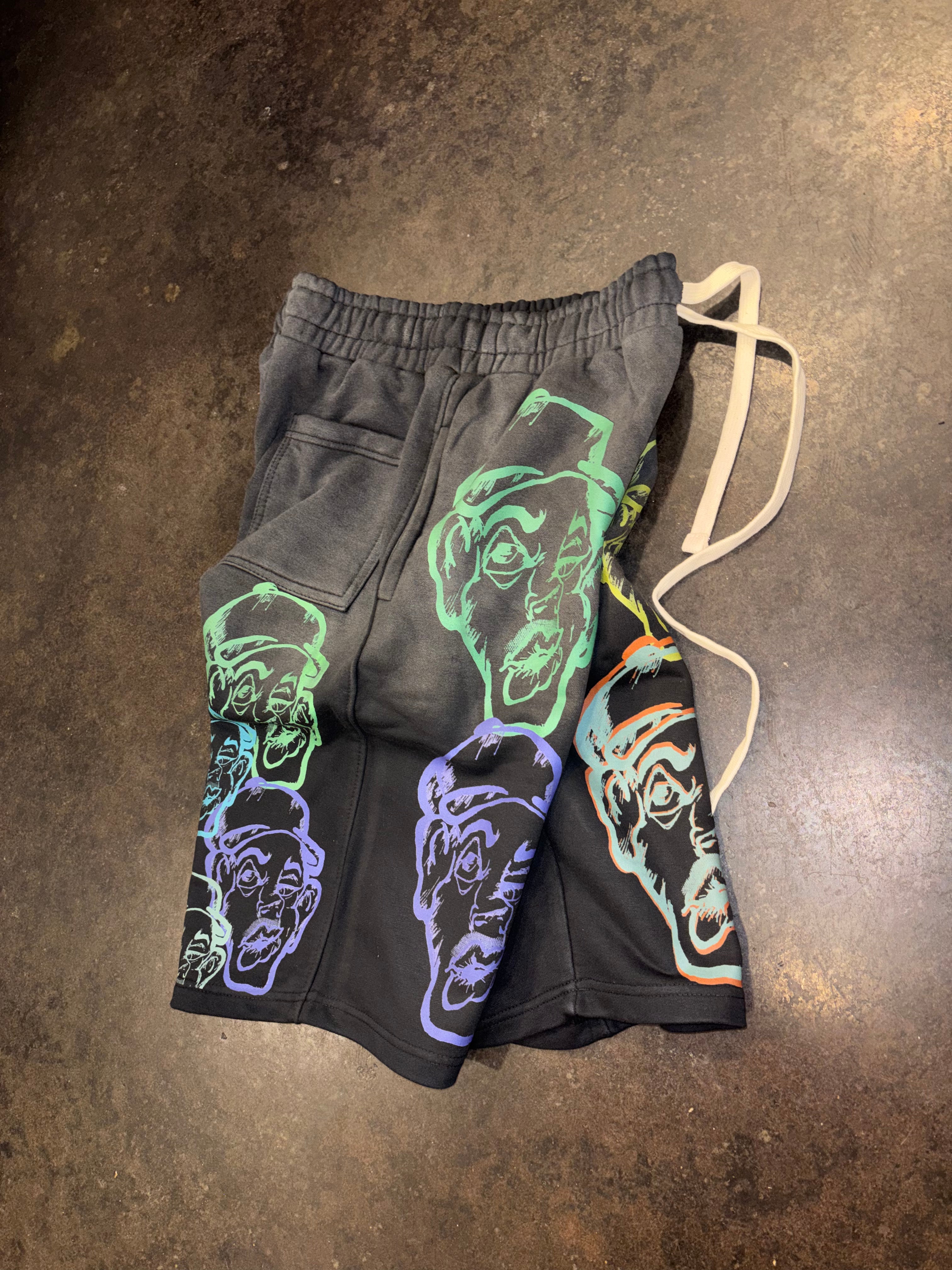 Trill Faces Shorts